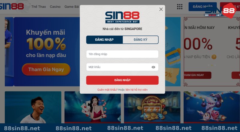 Điều kiện để đăng nhập Sin88 thành công nhanh nhất Điều kiện để đăng nhập Sin88 thành công nhanh nhất